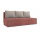 Диван прямой Алиса 2 savana plus coral savana plus ivory