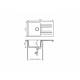 Кухонная мойка Tolero Loft TL750 Черный 911