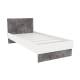 Кровать MODUL 02-KR 900 Камень серый