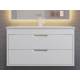 Тумба с раковиной Uperwood Modul матовая белая 80 см