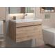 Тумба с раковиной Uperwood Eva Крафт Табачный 60 см