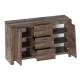 Тумба 2 двери 3 ящика в гостиную Мальта Таксония