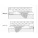 Кровать Лилу 90х200 мм с ортопедическим основанием