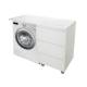 Тумба с раковиной Dallas Luxe 1500 напольная 3 ящика правая