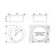 Мойка каменная врезная МК МВ510-Q4 черный
