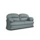 Прямой диван Квин 6 БД без механизма Newtone aqua blue
