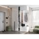 Прихожая модульная Норд Белый глянец холодный