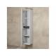 Шкаф-пенал для ванной Uperwood Modul подвесной белый/графит