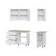 Кухонный гарнитур Денвер 1600 Белый текстурный