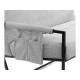 Диван Чарли Люкс букле vt шейп серый