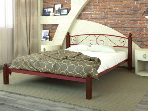 Кровать полутороспальная Вероника Lux