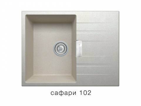 Кухонная мойка Tolero Loft TL650 Сафари 102