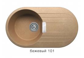 Кухонная мойка Tolero Loft TL780 Бежевый 101