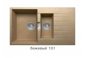 Кухонная мойка Tolero Loft TL860 Бежевый 101