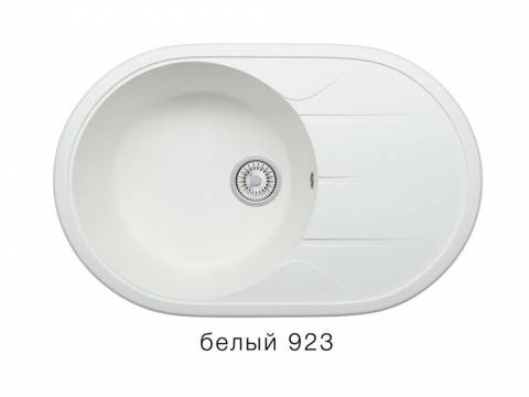Кухонная мойка Tolero R-116 Белый 923
