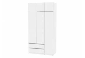 Шкаф Malta light H298 с антресолью HA3 Белый