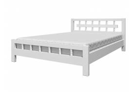 Кровать Натали-5 1400 Белый античный
