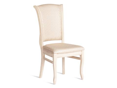 Стул Версаль бежевый патина, жаккард бежевый