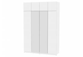 Шкаф с зеркалом Malta light H292М и Антресоль HA4